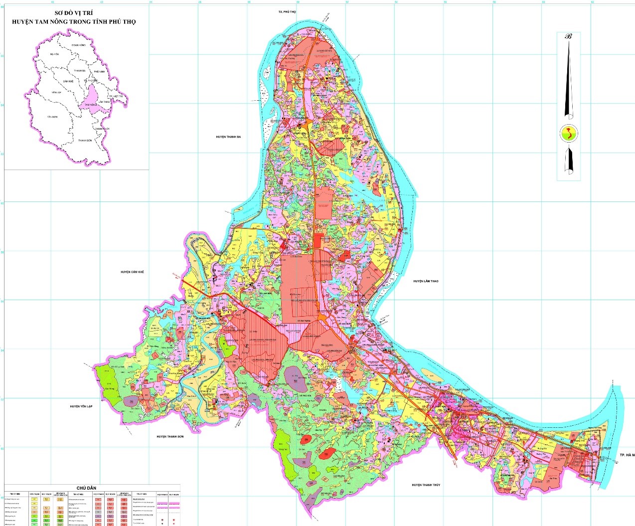 Công bố Quyết định phê duyệt Kế hoạch sử dụng đất năm 2024 huyện Tam Nông