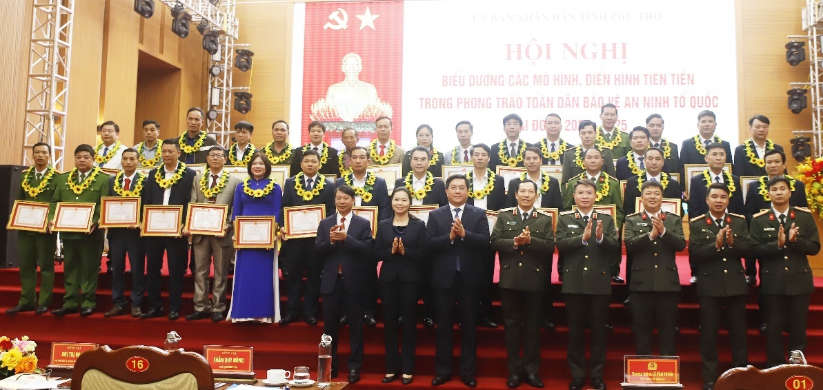 Biểu dương 34 mô hình, điển hình tiên tiến trong phong trào “Toàn dân bảo vệ an ninh Tổ quốc, giai đoạn 2022 - 2025”